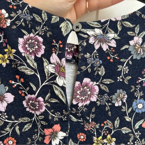 Loft A-Line Floral Swing Dress - Picture 2 of 4